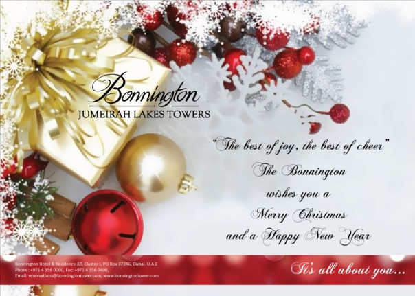 Bonnington Christmas & New Year EDM